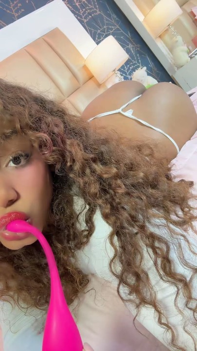 This toy isn't the only thing I can fit in my mouth — give me something bigger to handle 🍒👅